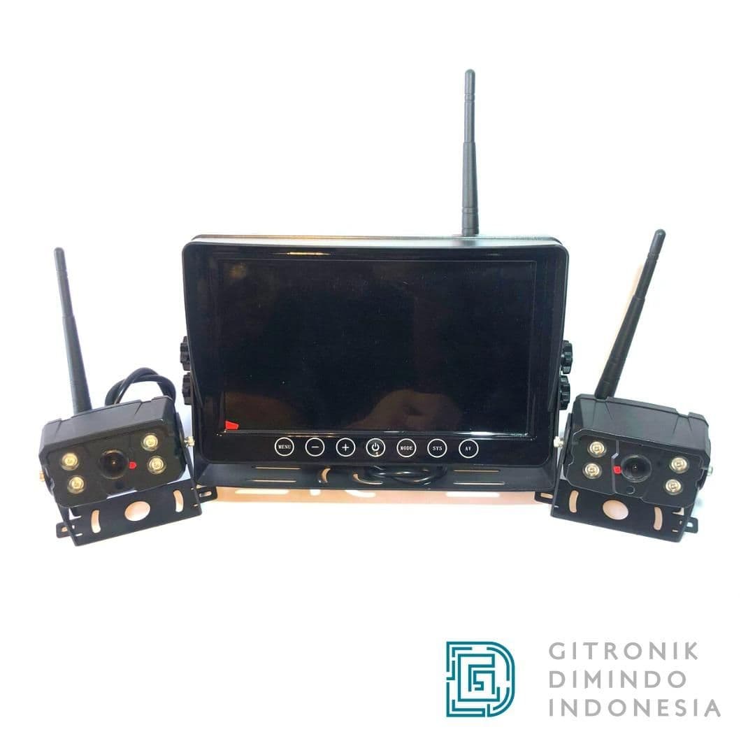 DUAL BACK CAMERA 48 - 72 VDC HEAVY EQUIPMENT